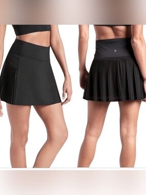Athleta Black Backspin Skort Size M-Tennis, Golf, Athleisure